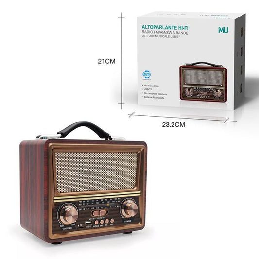 ,R-2055BT RADIO ALTOPARLANTE HIFI LETTORE MUSICALE