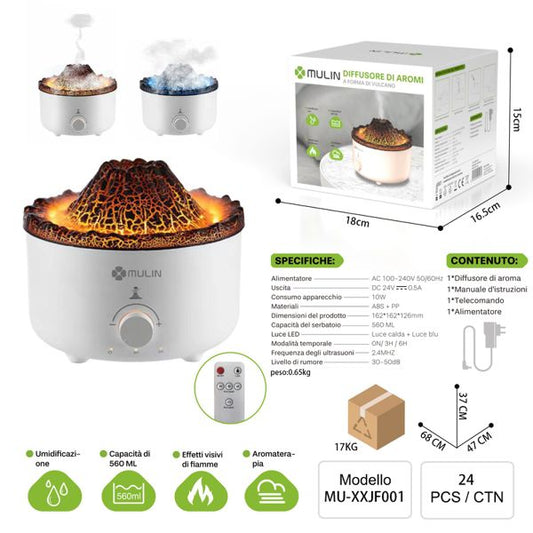 MU-XXJF001 DIFFUSORE DI AROMI 560ML