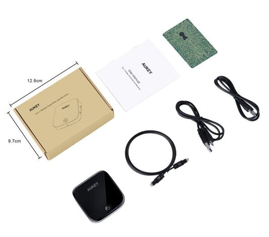 AUKEY 2IN1 WIRELESS TRANSMITTER AND RECEIVER