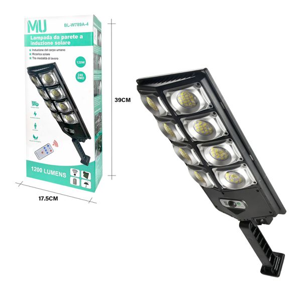 BL-W789A-4 LAMPADA DA PARETE A INDUZIONESOLARE 120W