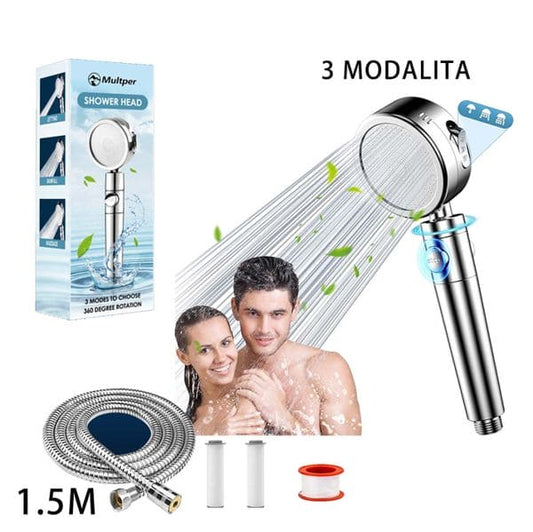 MULTRPER SOFFIONE DOCCIA ANTICALCARE