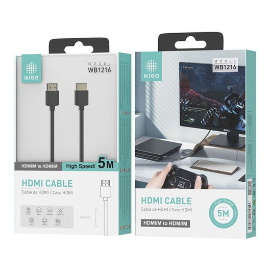 IKREA CAVO HDMI MASCHIOMASCHIO OD5.OMM HDMI V1.4 5M