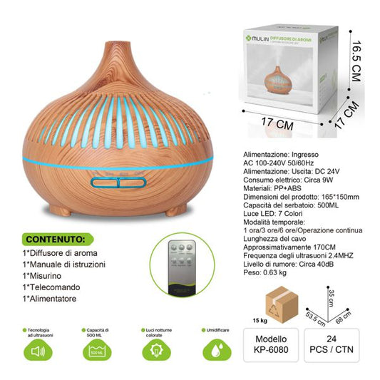 500 ML DIFUSORE DI AROMI