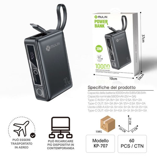POWER BANK 10000 mAh 3.85v