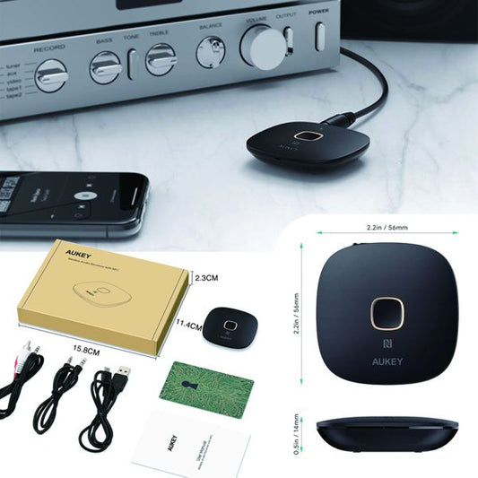 AUKEY BR-C16 WIRELESS AUDIO RECEIVER WITH NFC