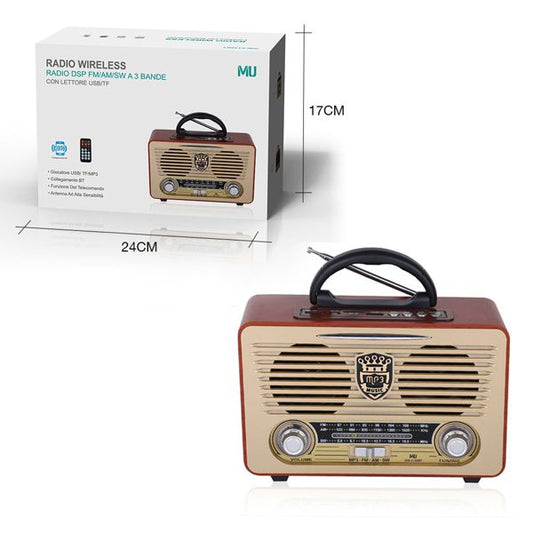 GW-2139BT RADIO WIRELESS CON LETTORE USB/TF