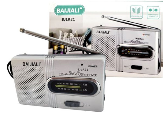BJLR21 MINI RADIO FM-AM RECEIVER